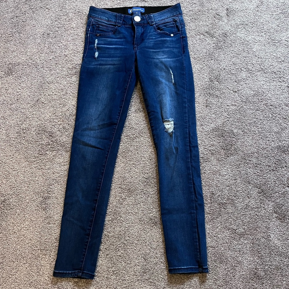 Straight leg jeans